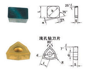 硬质合金铣刀片